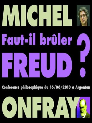 cover image of Faut-il brûler Freud ?